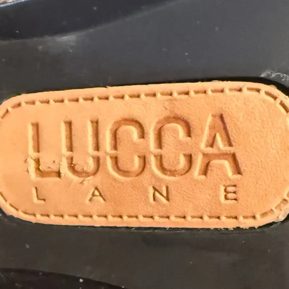 Lucca Lane NWOT Sz 5 Stunning Suede Tan Over the Knee Zippered Boots (SH 012) - Picture 8 of 10